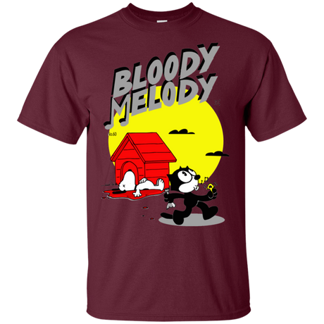 T-Shirts Maroon / S Bloody Melody T-Shirt