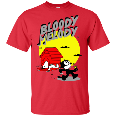 T-Shirts Red / S Bloody Melody T-Shirt