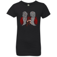 T-Shirts Black / YXS Bloody Wings Dixon Girls Premium T-Shirt
