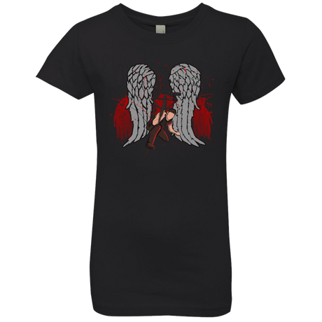 T-Shirts Black / YXS Bloody Wings Dixon Girls Premium T-Shirt