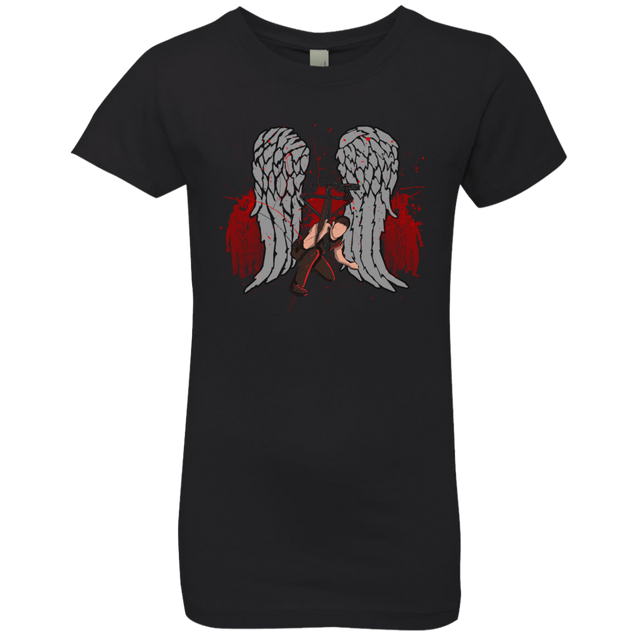 T-Shirts Black / YXS Bloody Wings Dixon Girls Premium T-Shirt