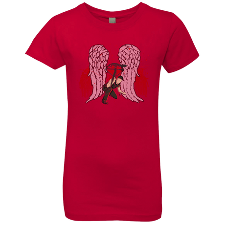 T-Shirts Red / YXS Bloody Wings Dixon Girls Premium T-Shirt