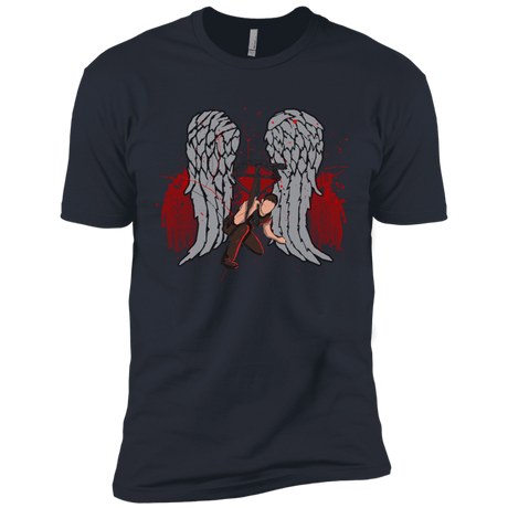 T-Shirts Indigo / X-Small Bloody Wings Dixon Men's Premium T-Shirt