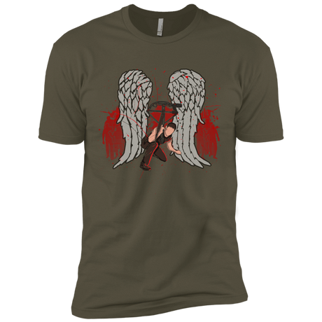 T-Shirts Military Green / X-Small Bloody Wings Dixon Men's Premium T-Shirt