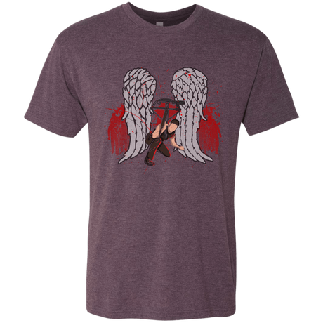 T-Shirts Vintage Purple / Small Bloody Wings Dixon Men's Triblend T-Shirt
