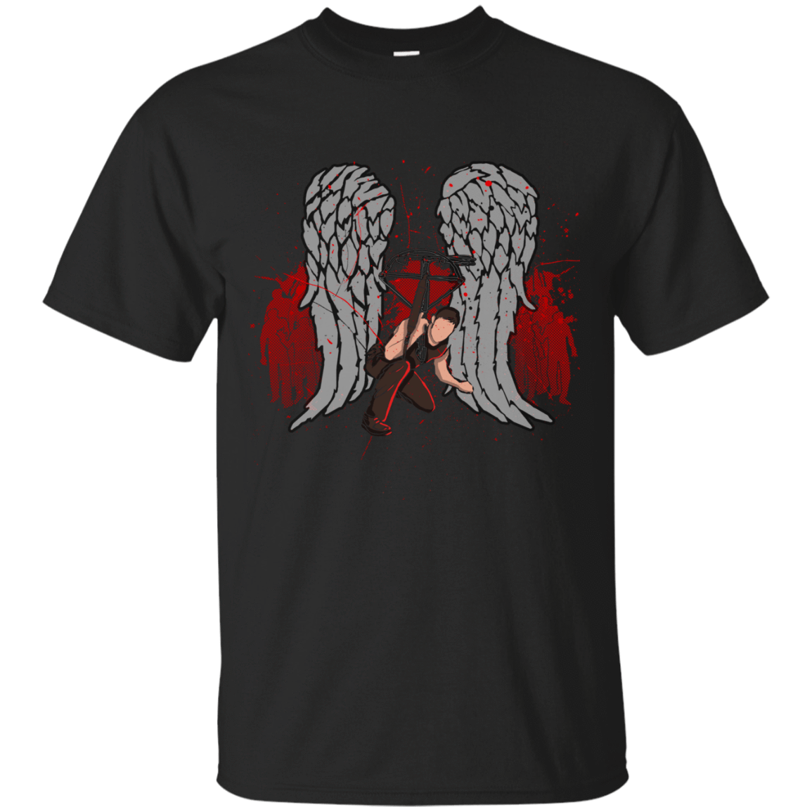 T-Shirts Black / Small Bloody Wings Dixon T-Shirt