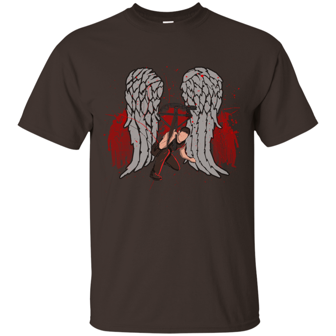 T-Shirts Dark Chocolate / Small Bloody Wings Dixon T-Shirt