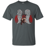 T-Shirts Dark Heather / Small Bloody Wings Dixon T-Shirt