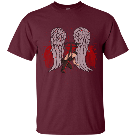 T-Shirts Maroon / Small Bloody Wings Dixon T-Shirt