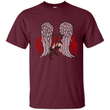 T-Shirts Maroon / Small Bloody Wings Dixon T-Shirt