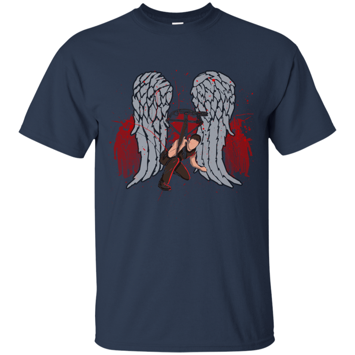 T-Shirts Navy / Small Bloody Wings Dixon T-Shirt