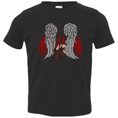 T-Shirts Black / 2T Bloody Wings Dixon Toddler Premium T-Shirt