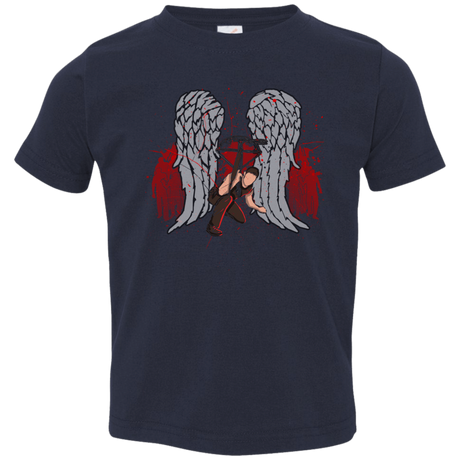 T-Shirts Navy / 2T Bloody Wings Dixon Toddler Premium T-Shirt