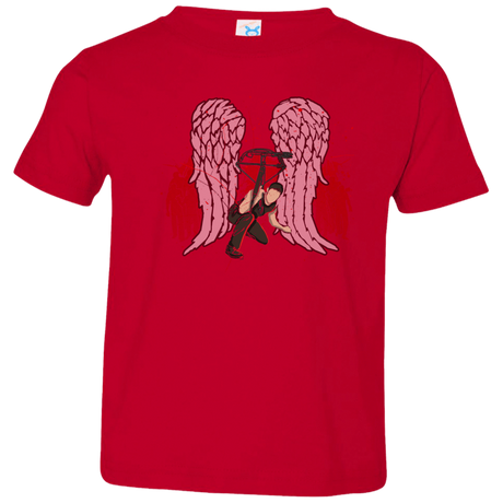 T-Shirts Red / 2T Bloody Wings Dixon Toddler Premium T-Shirt