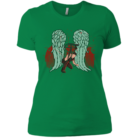 T-Shirts Kelly Green / X-Small Bloody Wings Dixon Women's Premium T-Shirt