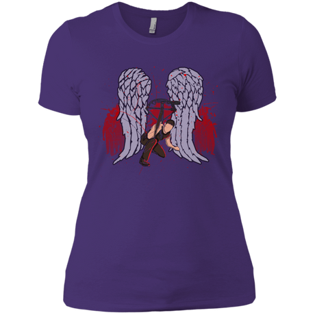 T-Shirts Purple / X-Small Bloody Wings Dixon Women's Premium T-Shirt