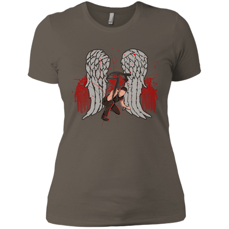T-Shirts Warm Grey / X-Small Bloody Wings Dixon Women's Premium T-Shirt