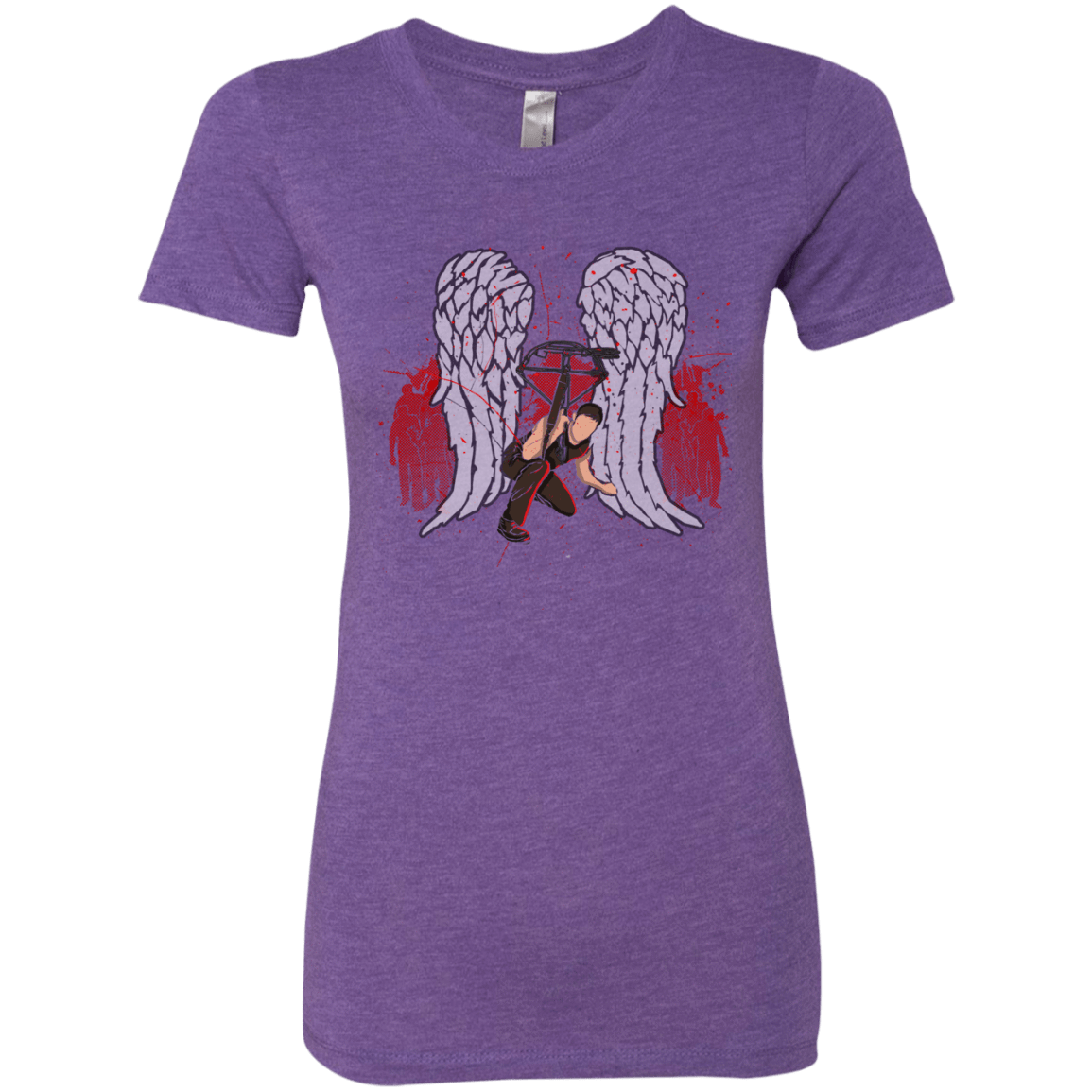 T-Shirts Purple Rush / Small Bloody Wings Dixon Women's Triblend T-Shirt