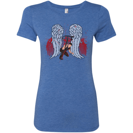 T-Shirts Vintage Royal / Small Bloody Wings Dixon Women's Triblend T-Shirt