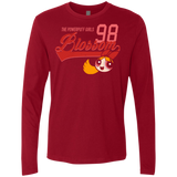 T-Shirts Cardinal / Small Blossom Men's Premium Long Sleeve