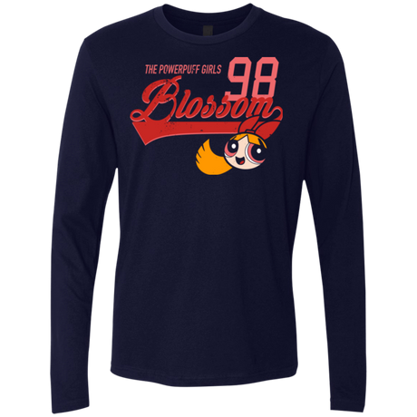 T-Shirts Midnight Navy / Small Blossom Men's Premium Long Sleeve