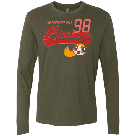 T-Shirts Military Green / Small Blossom Men's Premium Long Sleeve