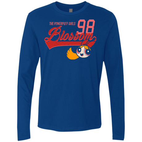 T-Shirts Royal / Small Blossom Men's Premium Long Sleeve
