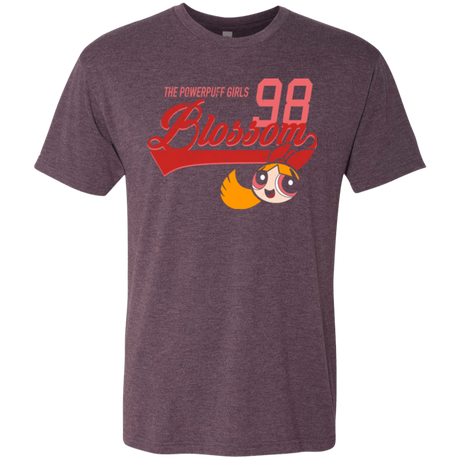 T-Shirts Vintage Purple / Small Blossom Men's Triblend T-Shirt