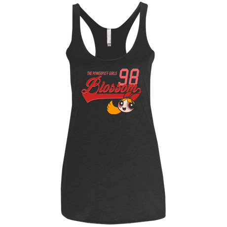 T-Shirts Vintage Black / X-Small Blossom Women's Triblend Racerback Tank