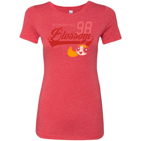 T-Shirts Vintage Red / Small Blossom Women's Triblend T-Shirt