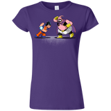 T-Shirts Purple / S Blow Me Down Junior Slimmer-Fit T-Shirt