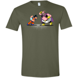 T-Shirts Military Green / S Blow Me Down Men's Semi-Fitted Softstyle