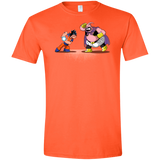 T-Shirts Orange / S Blow Me Down Men's Semi-Fitted Softstyle