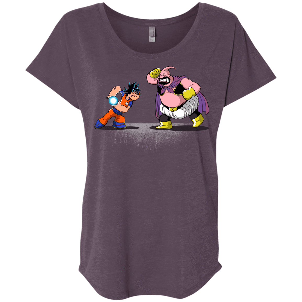 T-Shirts Vintage Purple / X-Small Blow Me Down Triblend Dolman Sleeve