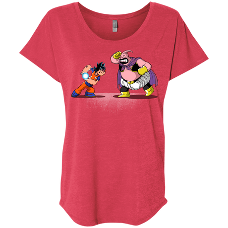 T-Shirts Vintage Red / X-Small Blow Me Down Triblend Dolman Sleeve