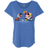 T-Shirts Vintage Royal / X-Small Blow Me Down Triblend Dolman Sleeve