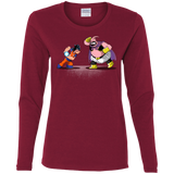 T-Shirts Cardinal / S Blow Me Down Women's Long Sleeve T-Shirt