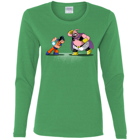 T-Shirts Irish Green / S Blow Me Down Women's Long Sleeve T-Shirt