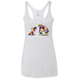 T-Shirts Heather White / X-Small Blow Me Down Women's Triblend Racerback Tank