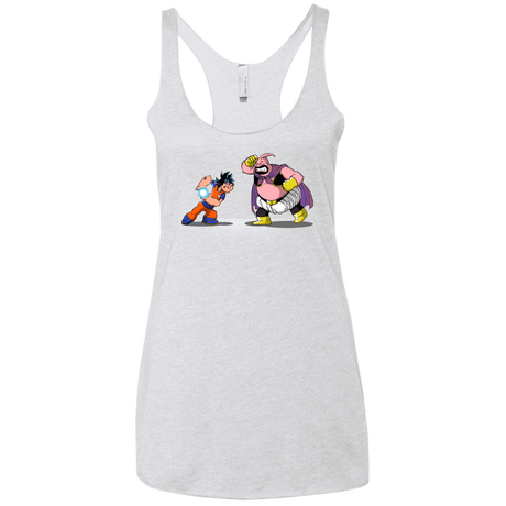 T-Shirts Heather White / X-Small Blow Me Down Women's Triblend Racerback Tank