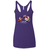 T-Shirts Purple Rush / X-Small Blow Me Down Women's Triblend Racerback Tank