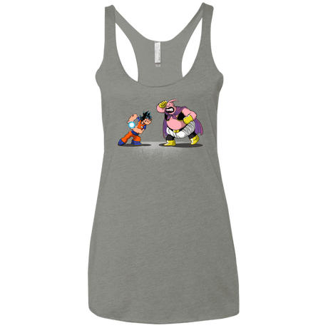 T-Shirts Venetian Grey / X-Small Blow Me Down Women's Triblend Racerback Tank