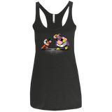 T-Shirts Vintage Black / X-Small Blow Me Down Women's Triblend Racerback Tank