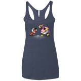 T-Shirts Vintage Navy / X-Small Blow Me Down Women's Triblend Racerback Tank