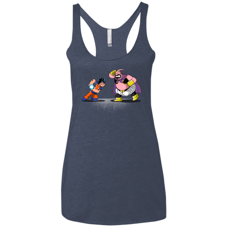 T-Shirts Vintage Navy / X-Small Blow Me Down Women's Triblend Racerback Tank