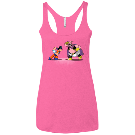 T-Shirts Vintage Pink / X-Small Blow Me Down Women's Triblend Racerback Tank