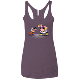 T-Shirts Vintage Purple / X-Small Blow Me Down Women's Triblend Racerback Tank