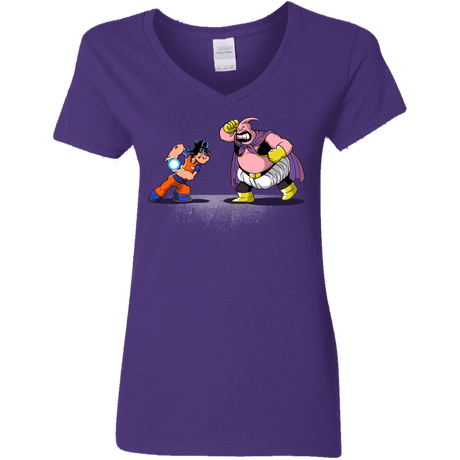 T-Shirts Purple / S Blow Me Down Women's V-Neck T-Shirt