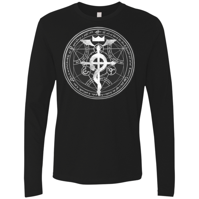 T-Shirts Black / S Blue Alchemist Men's Premium Long Sleeve