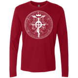 T-Shirts Cardinal / S Blue Alchemist Men's Premium Long Sleeve